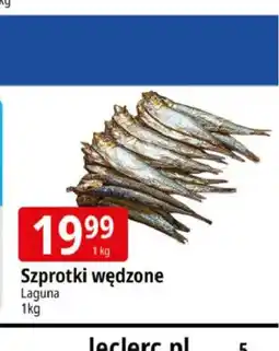 E.Leclerc Szprotki wędzone Laguna oferta