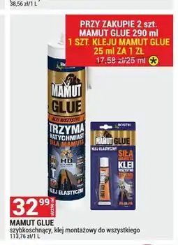 Merkury Market Klej montażowy Mamut Glue szybkoschnący oferta