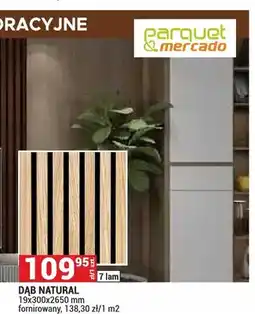 Merkury Market Lamel akustyczny Dąb Natural Parquet & Mercado oferta