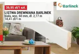Merkury Market Listwa drewniana Barlinek biała oferta