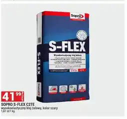 Merkury Market Klej żelowy wysokoeastyczny Sopro S-Flex C2TE szary oferta