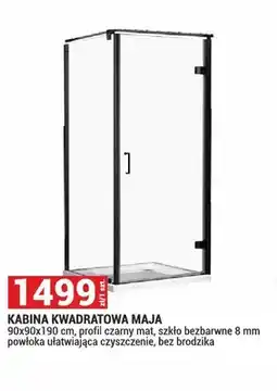 Merkury Market Kabina prysznicowa kwadratowa Maja oferta