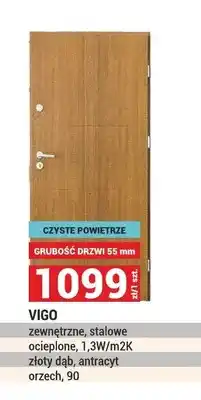 Merkury Market Drzwi zewnętrzne stalowe Vigo oferta