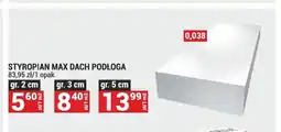 Merkury Market Styropian Max Dach Podłoga gr. 2 cm oferta