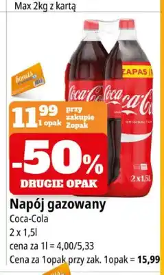 E.Leclerc Napój gazowany Coca-Cola 2-pak oferta