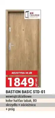 Merkury Market Drzwi wewnętrzklatkowe Bastion Basic STD-01 oferta