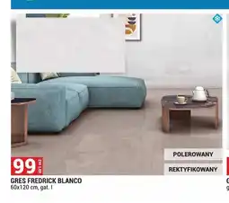 Merkury Market Gres Fredrick Blanco polerowany rektyfikowany 60x120 cm gat. I oferta