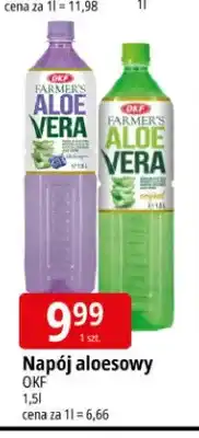 E.Leclerc Napój aloesowy OKF Farmer's Aloe Vera oferta
