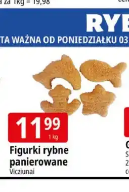 E.Leclerc Figurki rybne panierowane Vicziunai oferta