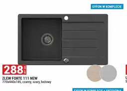 Merkury Market Zlew Forte 111 New czarny oferta