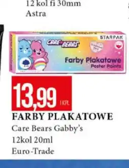 E.Leclerc Farby plakatowe Care Bears Gabby's 12kol oferta
