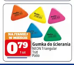 E.Leclerc Gumka do ścierania NEON Triangular Patio oferta