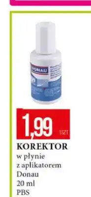 E.Leclerc Korektor w płynie z aplikatorem Donau oferta