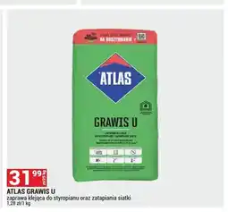 Merkury Market Zaprawa klejąca do styropianu i zatapiania siatki Atlas Grawis U oferta