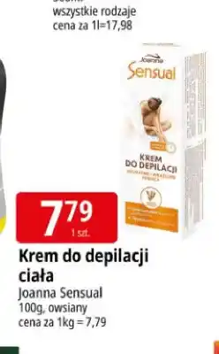 E.Leclerc Krem do depilacji ciała Joanna Sensual oferta