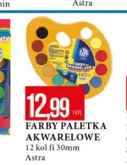 E.Leclerc Farby paletka akwarelowe Astra 12 kol fi 30 mm oferta