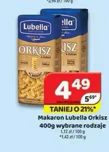 Delfin Makaron Lubella Orkisz świderki oferta