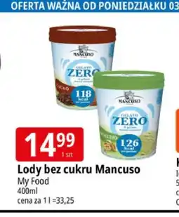 E.Leclerc Lody bez cukru Mancuso oferta