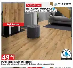 Merkury Market Panel podłogowy Classen Dąb Denver oferta
