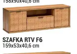 Merkury Market Szafka RTV F6 Fonti 159x53x40,6 cm oferta