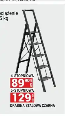 Merkury Market Drabina stalowa czarna 5-stopniowa oferta