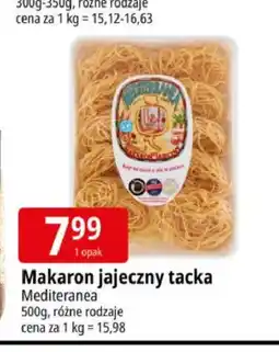 E.Leclerc Makaron jajeczny tacka Mediterranea oferta
