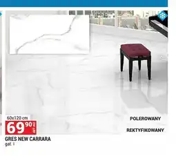 Merkury Market Gres New Carrara polerowany rektyfikowany 60x120 cm gat. I oferta