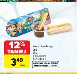 Carrefour Krem orzechowy z paluszkami LLS oferta