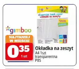 E.Leclerc Okładka na zeszyt A4 Gimboo oferta