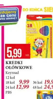 E.Leclerc Kredki ołówkowe Keyroad 12 kolorów oferta