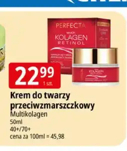 E.Leclerc Krem do twarzy przeciwzmarszczkowy Perfecta Multikolagen oferta