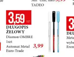 E.Leclerc Długopis żelowy Diamon Ombre Euro-Trade oferta