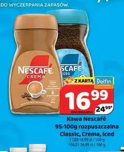Delfin Kawa rozpuszczalna Nescafé Crema oferta
