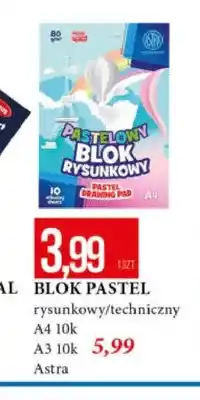 E.Leclerc Blok pastel rysunkowy/techniczny Astra A3 10k oferta
