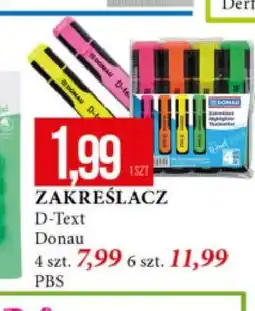 E.Leclerc Zakreślacz D-Text Donau 1 szt oferta