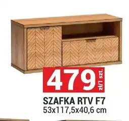 Merkury Market Szafka RTV F7 Fonti 53x117,5x40,6 cm oferta