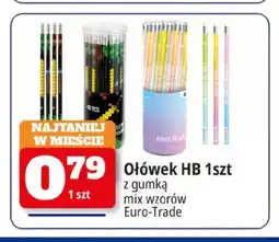 E.Leclerc Ołówek HB Euro-Trade z gumką oferta