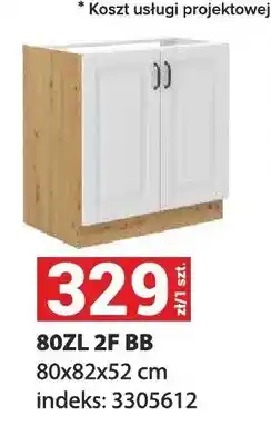 Merkury Market Szafka kuchenna stojąca pod zlewozmywak 80ZL 2F BB oferta