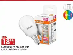 Merkury Market Żarówka LED Osram E14 RGB P45 oferta