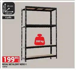 Merkury Market Regał metalowy Nero II czarny oferta