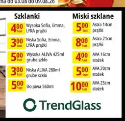 E.Leclerc Szklanka wysoka Sofia Emma LYRA prążki oferta