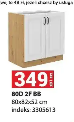 Merkury Market Szafka kuchenna stojąca 80D 2F BB oferta