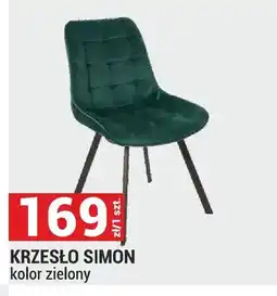 Merkury Market Krzesło Simon zielone oferta