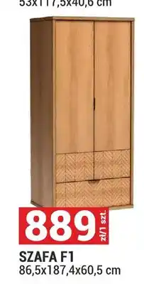 Merkury Market Szafa F1 Fonti 86,5x187,4x60,5 cm oferta
