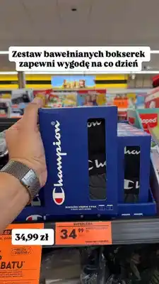 Biedronka Bokserki męskie Champion 2-pak oferta