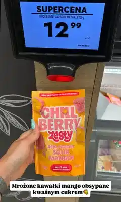 Biedronka Mrożone kawałki mango Chill Berry Zesty Sour Mango oferta