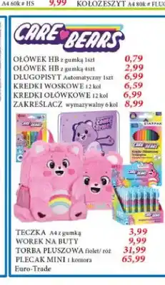 E.Leclerc Ołówek HB z gumką Care Bears 4 szt oferta