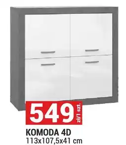 Merkury Market Komoda 4D Trebbia oferta