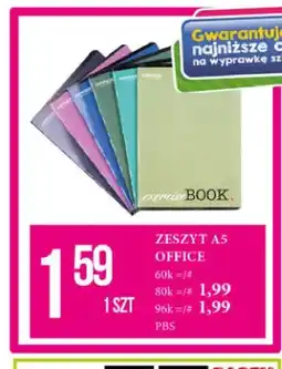E.Leclerc Zeszyt A5 Office 60-kartkowy oferta