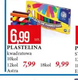 E.Leclerc Plastelina kwadratowa Astra 18kol oferta